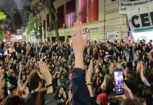 Foto: Protesta universitaria en Argentina /cortesía