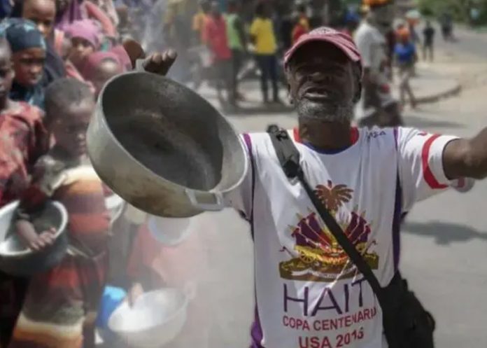 Foto: Crisis de hambre en Haití /cortesía