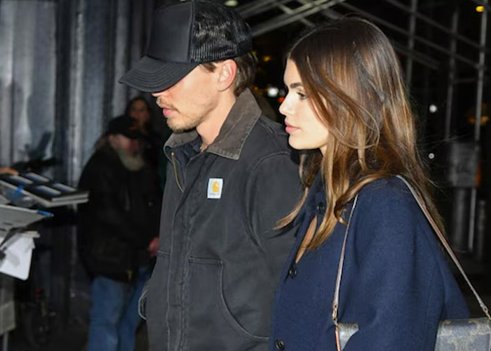 Foto: Kaia Gerber y Austin Butler estuvieron en el centro de atención/Cortesía