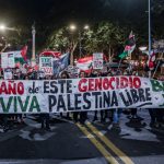 Foto: Uruguay marcha por Palestina /cortesía