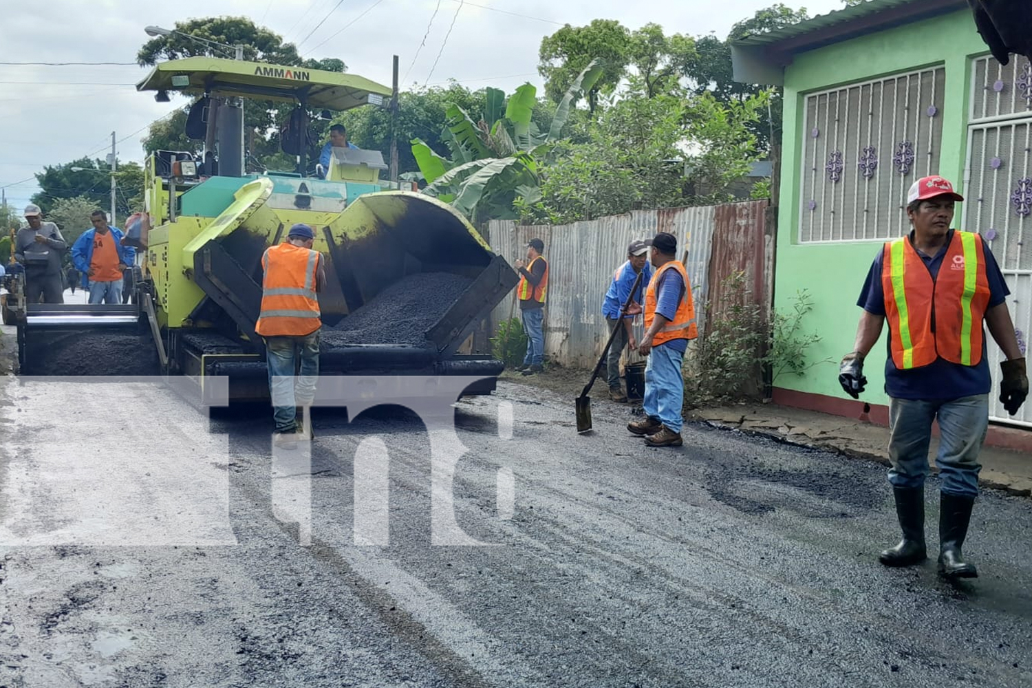 Foto: Días de charco se acaban para pobladores del barrio Villa Reconciliación /TN8