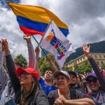 Foto: Multitudinaria marcha en Colombia /cortesía