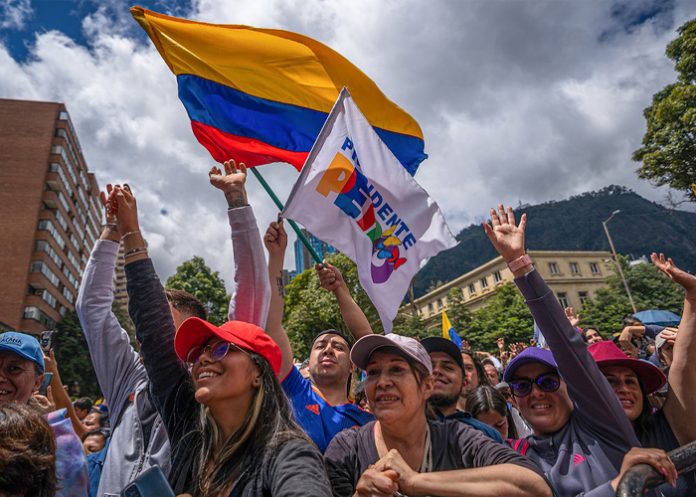 Foto: Multitudinaria marcha en Colombia /cortesía