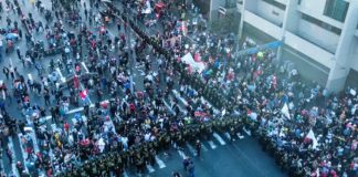 Foto: Enfrentamientos en Perú /cortesía