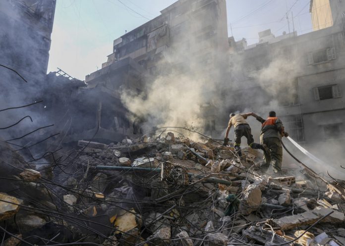 Foto: Ataque en Beirut /cortesía