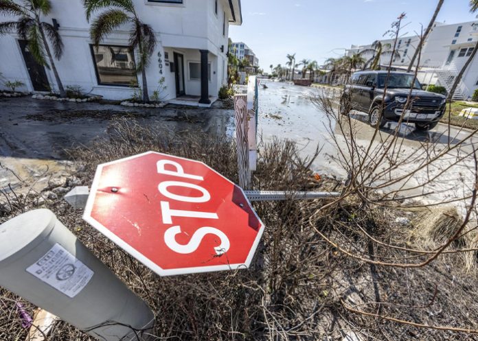 Foto: Huracán Milton en Florida /cortesía