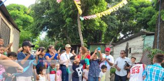 Foto: Villa Esperanza celebra inauguración de cuadras asfaltadas /TN8