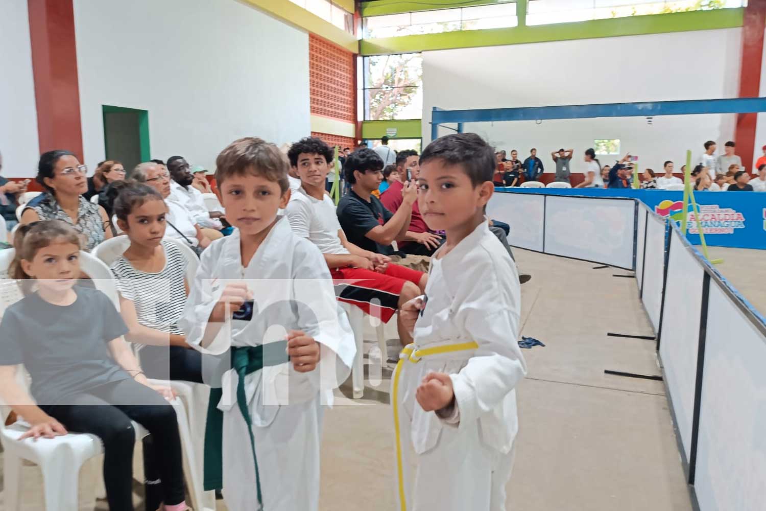 Foto: Inauguración de la rehabilitación del Gimnasio Multiusos Carlos Roberto Huembes/TN8