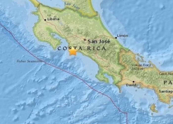 Foto: Sismo en Costa Rica /cortesía 