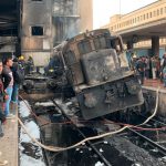 Foto: accidente ferroviario ocurrido en la provincia de Minya, en el centro de Egipto/Cortesía