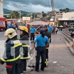 Foto: Ejercicio demostrativo de Bomberos en Matagalpa fomenta conocimientos/TN8