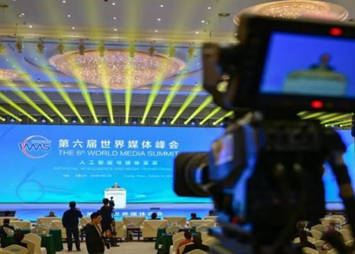 Foto: Cumbre mundial de medios en China /cortesía