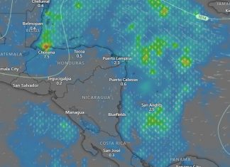 Foto:INETER alerta sobre lluvias intensas para esta semana en Nicaragua/ Cortesía