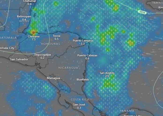 Foto:INETER alerta sobre lluvias intensas para esta semana en Nicaragua/ Cortesía