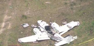 Foto: Accidente aéreo en Estados Unidos /cortesía