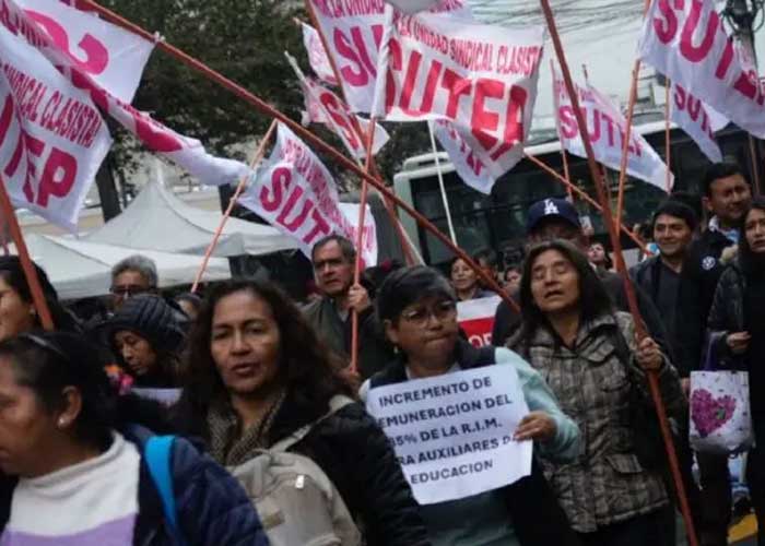 Foto: Protestas en Perú /cortesía 