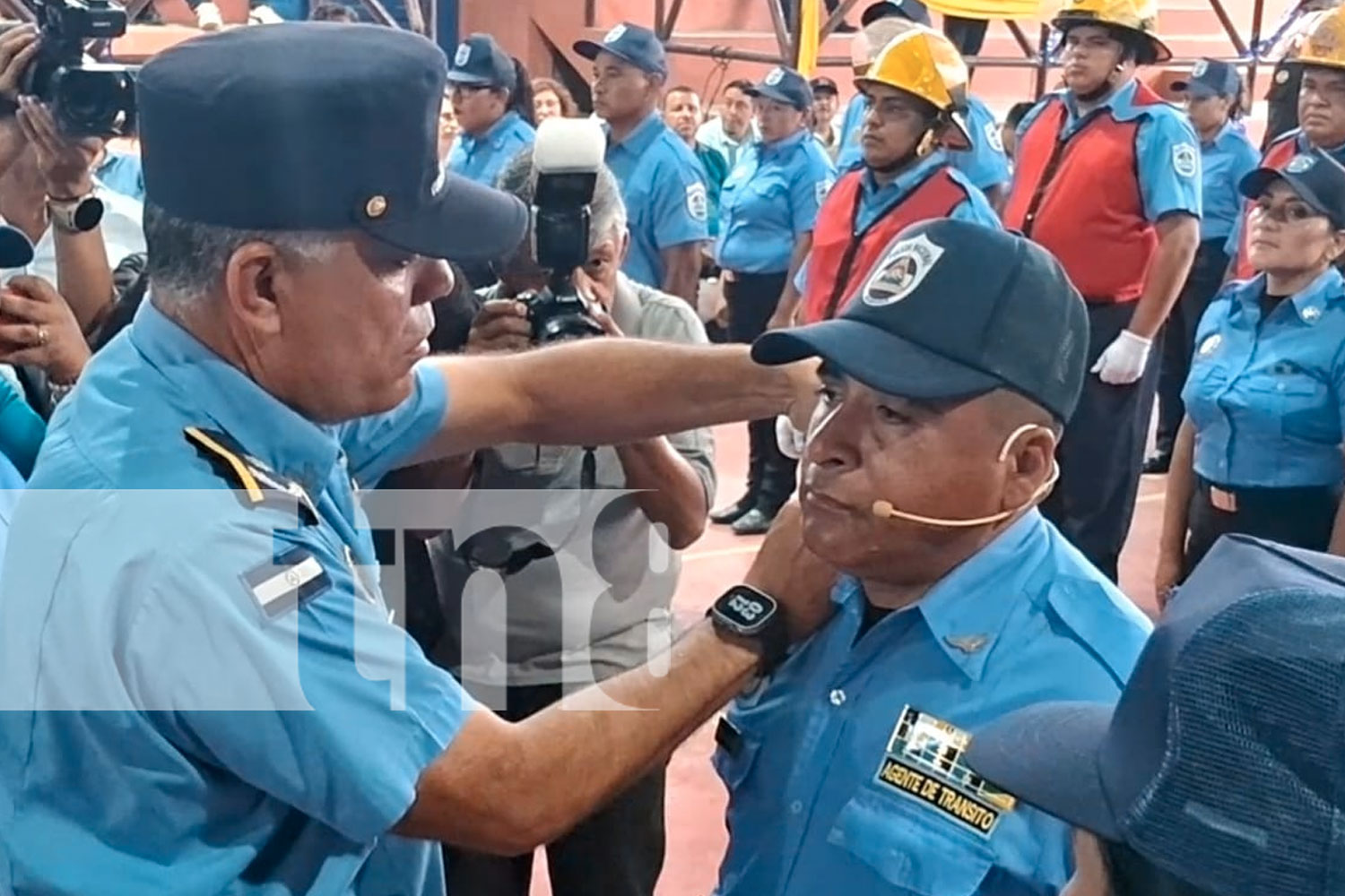 Foto: Celebramos 45 años del Ministerio del Interior y Policía Nacional con una ceremonia especial de ascensos a oficiales en Nicaragua / TN8