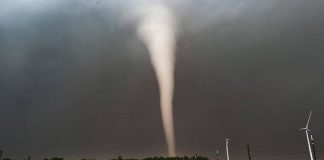 Foto: Argentina: fuertes tormentas provocan tornado en La Pampa