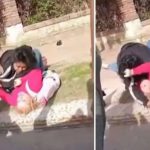 Foto: Madre agrede brutalmente a una maestra /cortesía