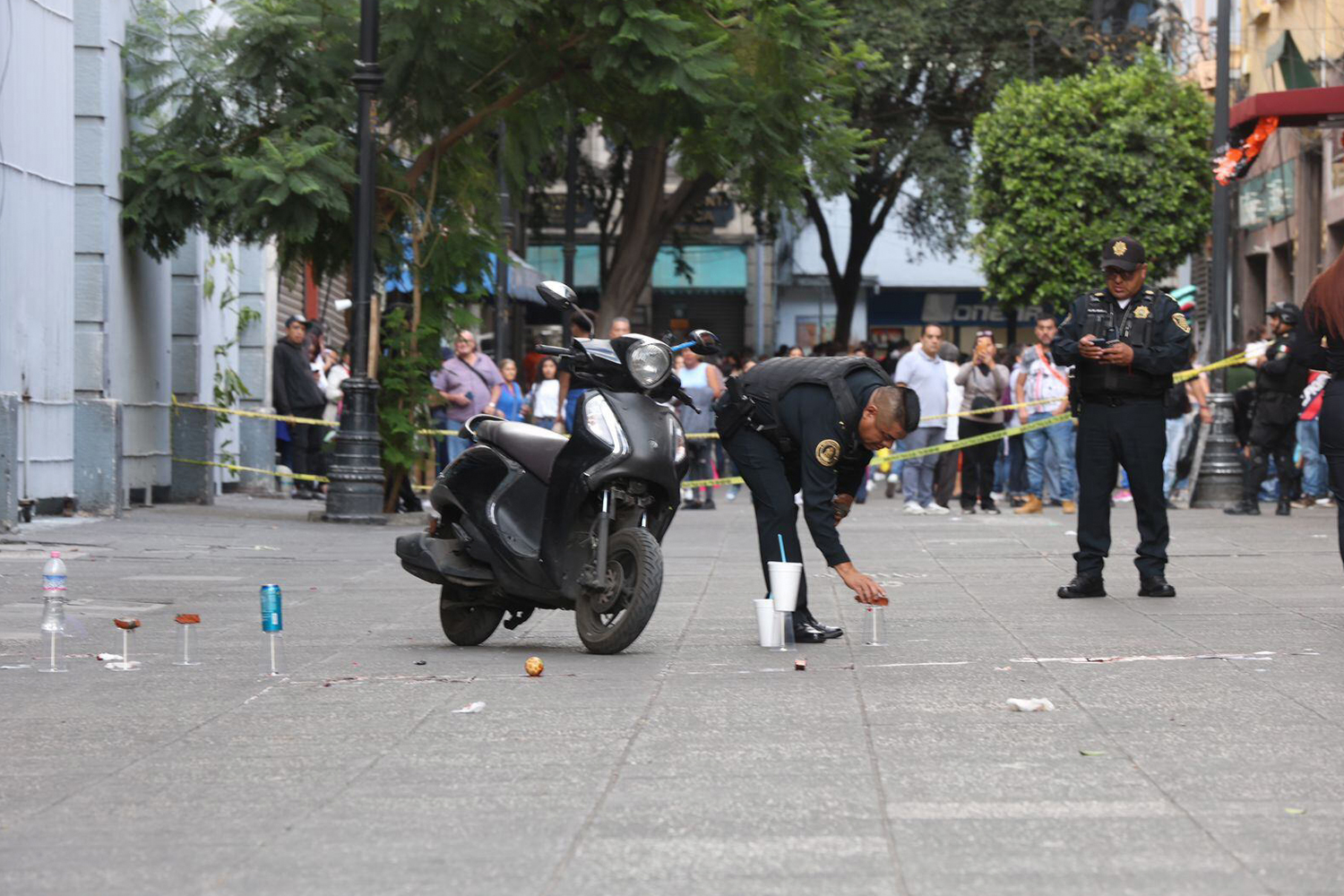 Foto: Balacera en Ciudad de México deja dos muertos /Cortesía