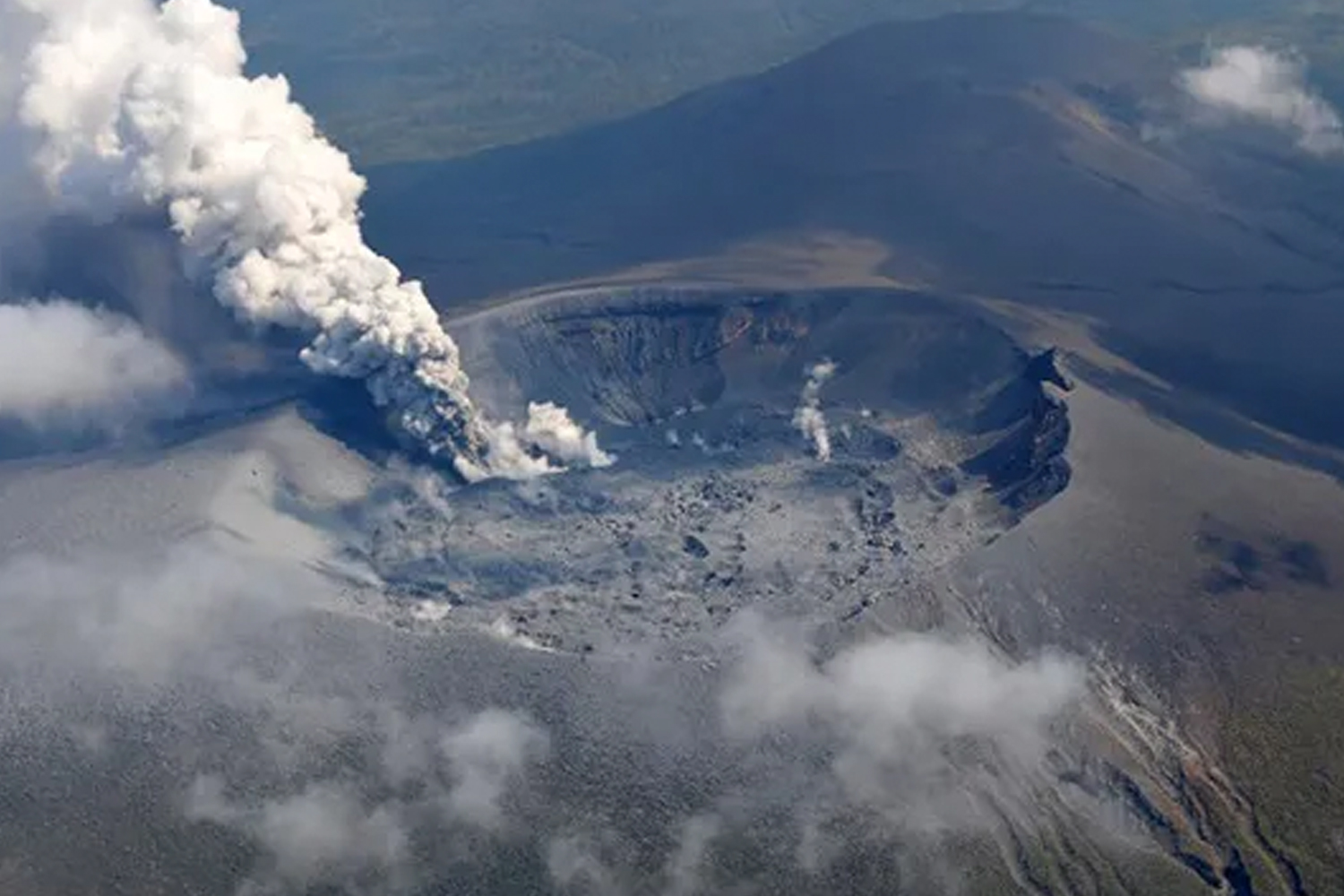 Foto: Despierta un volcán japonés /Cortesía