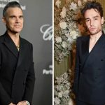 Foto: Robbie Williams sobre Liam Payne /cortesía