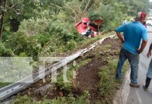 Foto: Cisterna con 5000 mil litros de leche se precipita a un abismo en Muy Muy/TN8