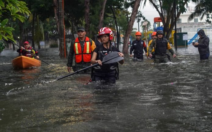 Foto: Más de 40 municipios incomunicados por lluvias en Veracruz, México