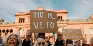 Foto: Crisis de jubilados en Argentina /cortesía