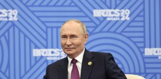 Foto: Putin en la cumbre de los BRICS /cortesía