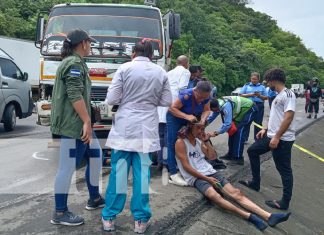 Foto: Desgarrador accidente en Managua /TN8