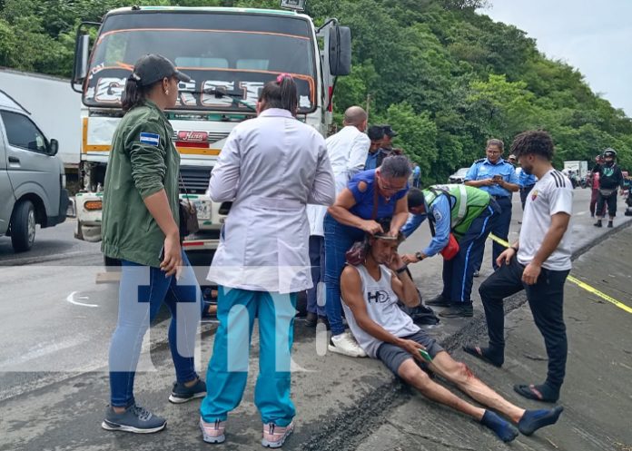 Foto: Desgarrador accidente en Managua /TN8