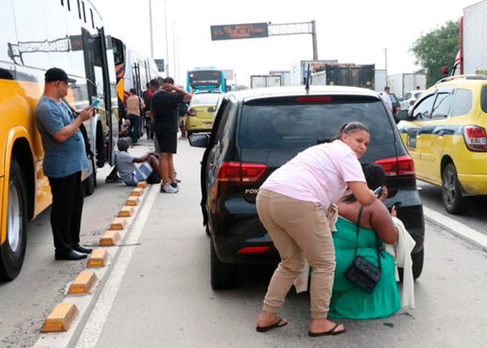 Foto: El enfrentamiento tuvo lugar en la Avenida Brasil/Cortesía