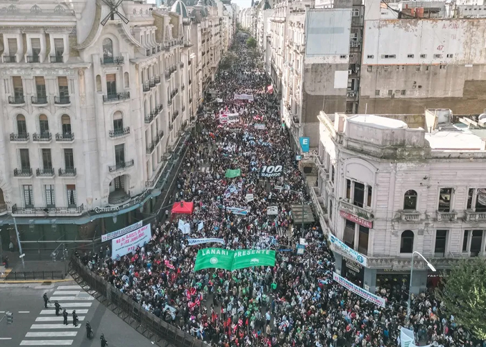 Foto: Crisis universitaria en Argentina /cortesía