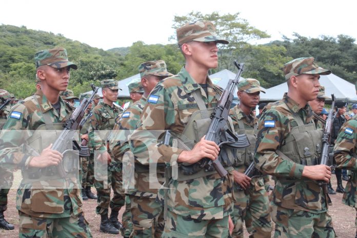 Foto: Ejército de Nicaragua se disponen a cumplir una de sus más importantes misiones/TN8