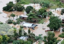 Foto: Onda tropical número 32 causa desborde de ríos en El Rama, Caribe Sur/TN8