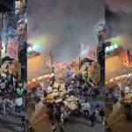 Foto: Incendio en tienda de fuegos artificiales en India provoca estampida y explosiones