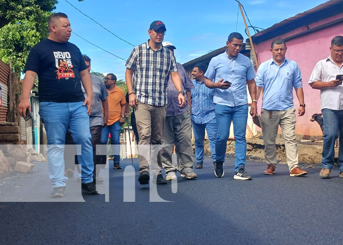 Foto: Calles para el pueblo en Managua /TN8