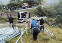 Foto: Trágico accidente de tránsito en San Juan de Limay, de Estelí, donde falleció el conductor de un vehículo tras perder el control/TN8