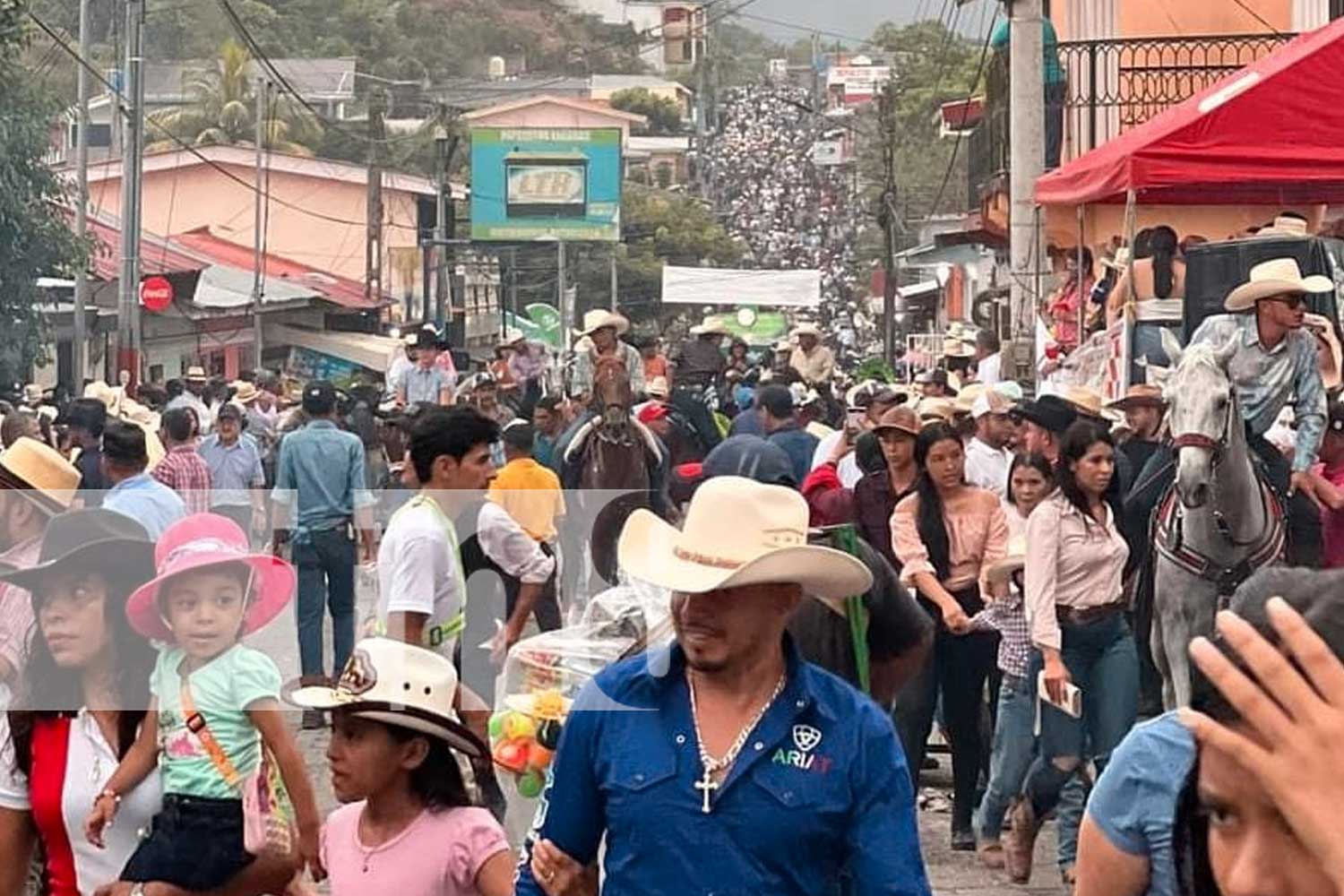 Foto: Más de 8 mil jinetes recorren las calles de Camoapa en las fiestas/TN8