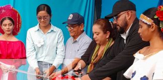 Foto:El más grande poeta nicaragüense después de Rubén Darío, así lo describió el Vicealcalde de Granada en la inauguración del mural/TN8