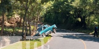 Foto: Alcohol y velocidad siguen siendo una mezcla peligrosa, Un conductor se accidenta y resulta ileso en San Fernando-Nueva Segovia/TN8