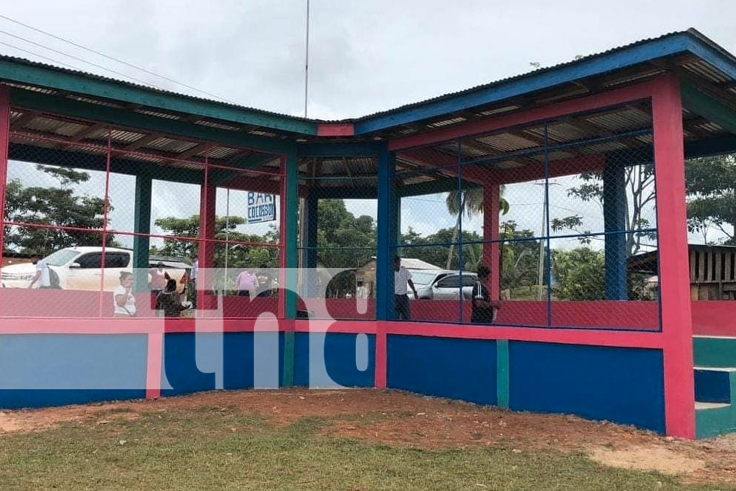 Foto:Alcaldía de Puerto Cabezas, sigue transformando las comunidades del Caribe Norte,  con la inauguración del estadio comunal de Sumu Bila/TN8