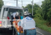 Foto: Policía Nacional investiga sobre accidente del microbús de Granada que se salió de la carretera por una presunta falla mecánica/TN8