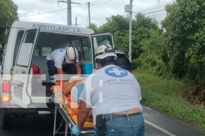 Foto: Policía Nacional investiga sobre accidente del microbús de Granada que se salió de la carretera por una presunta falla mecánica/TN8