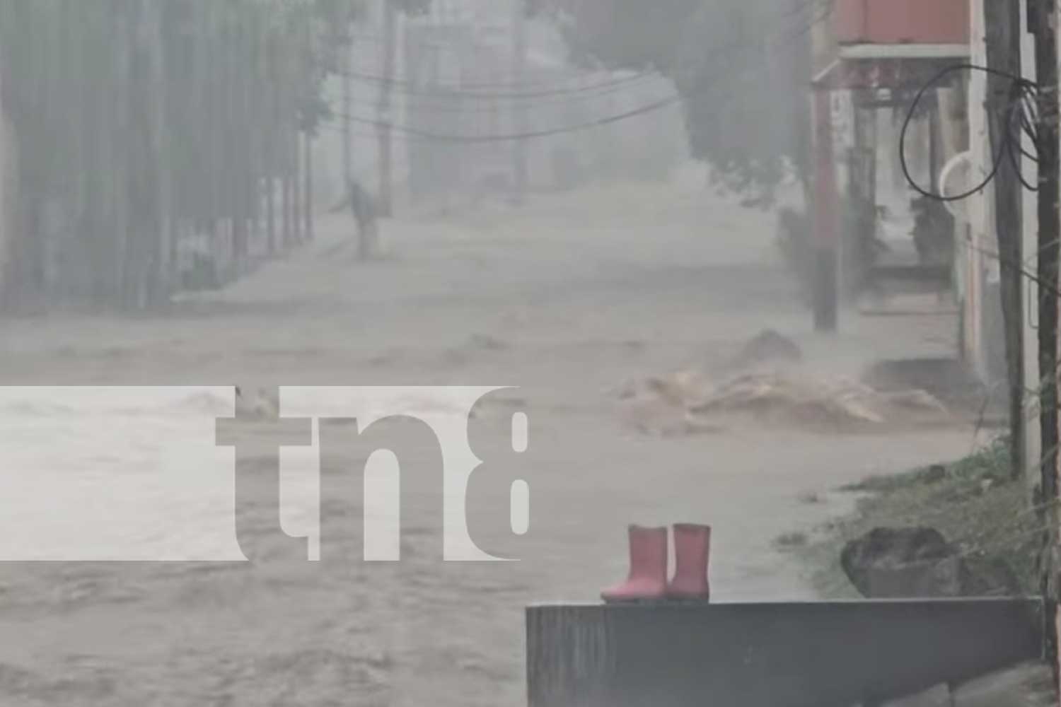 Foto: Lluvias torrenciales provocan inundaciones en Nandaime y afectan viviendas / TN8