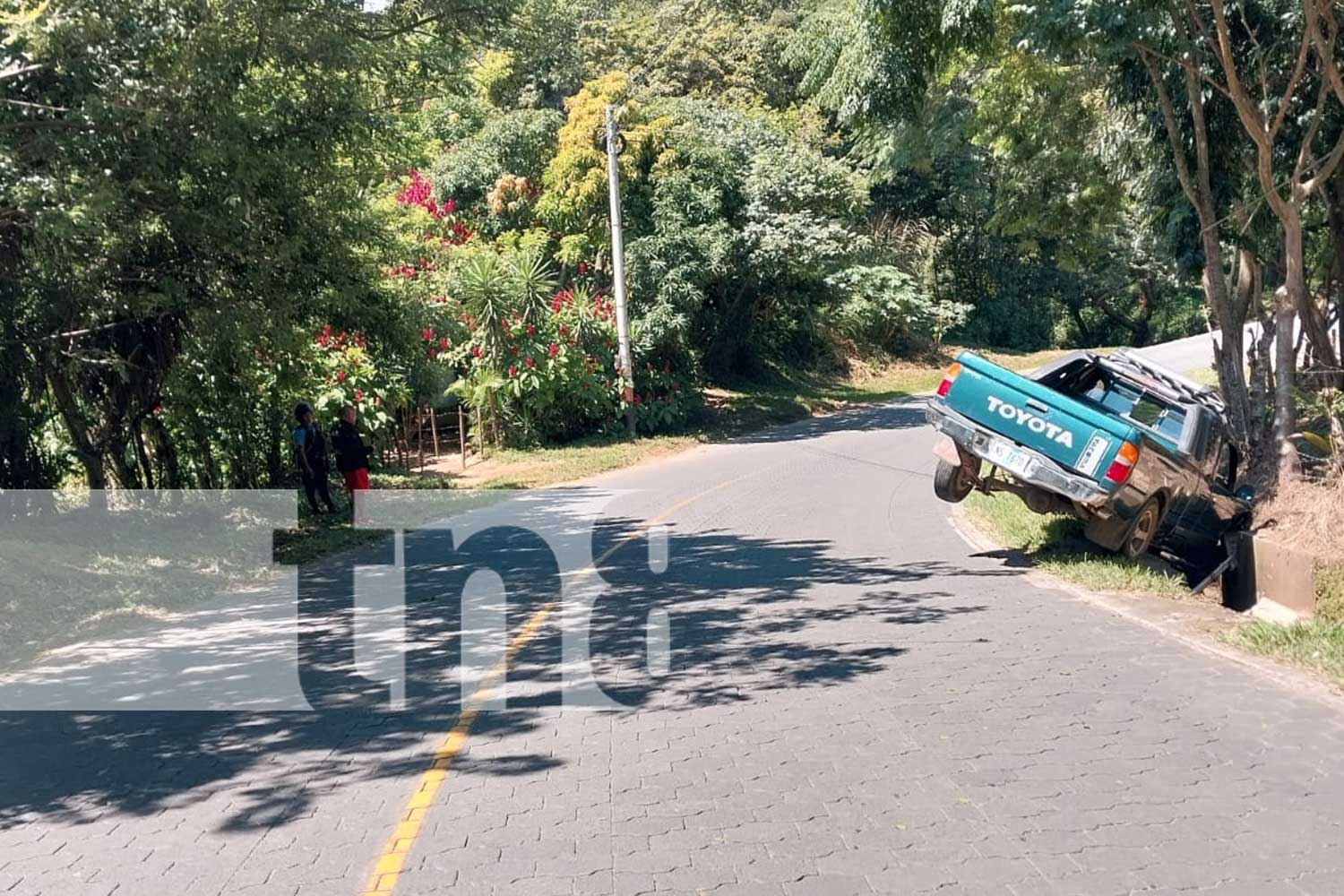 Foto: Alcohol y velocidad siguen siendo una mezcla peligrosa, Un conductor se accidenta y resulta ileso en San Fernando-Nueva Segovia/TN8