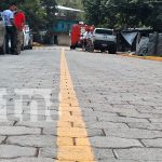 Foto: Las familias del barrio El Sacramento celebraron la inauguración de calles adoquinadas, proyecto ejecutado por la Alcaldía de Río Blanco/TN8