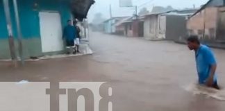 Foto: Lluvias torrenciales provocan inundaciones en Nandaime y afectan viviendas / TN8