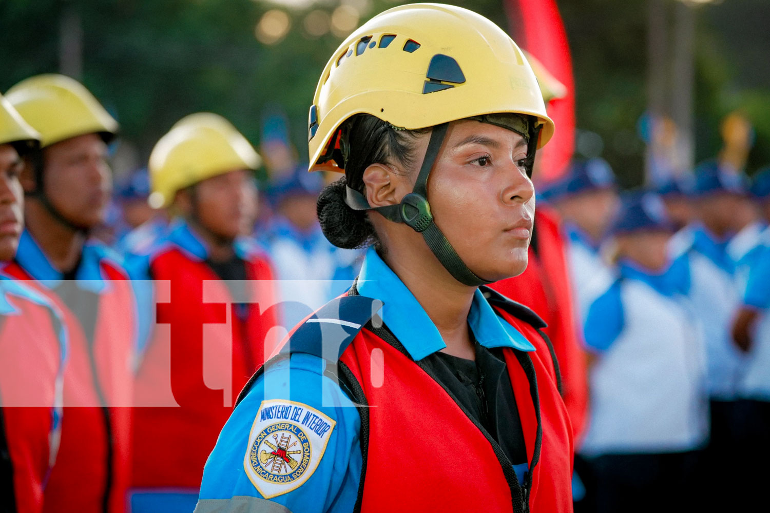 Foto: Presidente Daniel Ortega en acto por aniversario de la Policía Nacional y el Ministerio del Interior / TN8